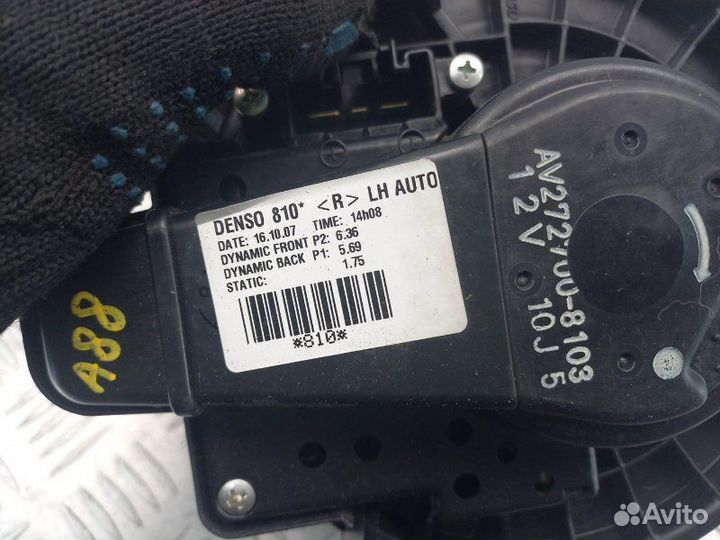 Моторчик печки Toyota Auris 1 E15 1.6 1ZR 124Л.С