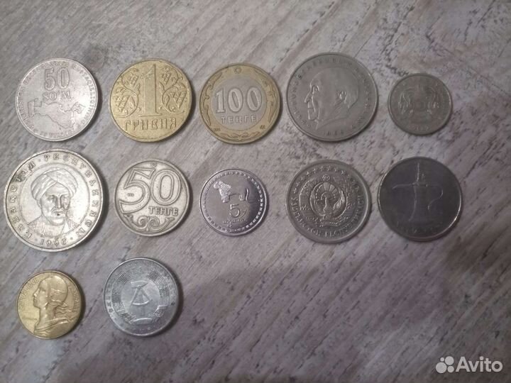 Монеты различных стран