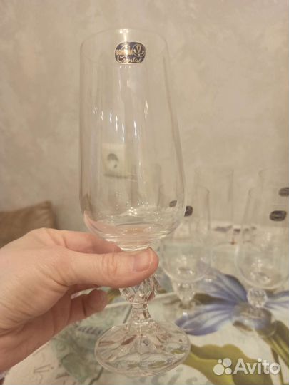Хрустальные бокалы