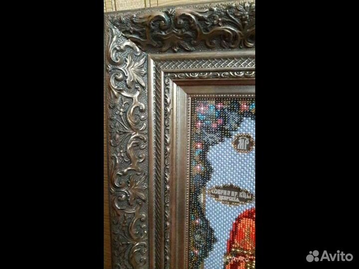 Икона бисером (Иверская)