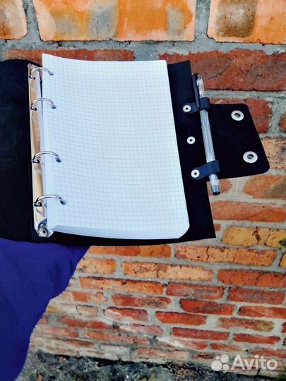 Кожаный органайзер - ежедневник. Блокнот А5