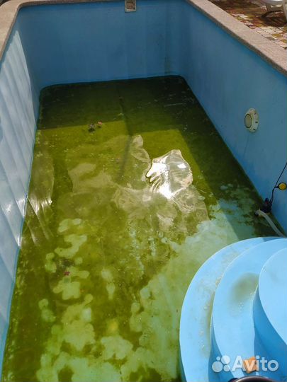 Чистка сервис обслуживание бассейна