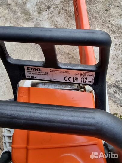 Бензопила stihl ms 180 c be