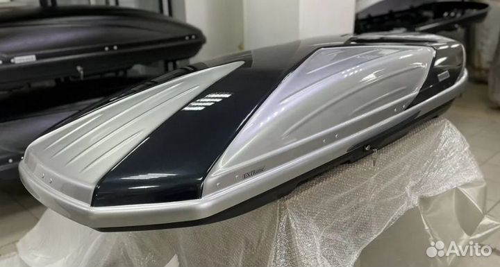 Автобокс Voyage 500л 218см цвет Серебристый Х