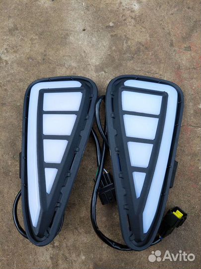 Дневные ходовые огни Toyota camry 55