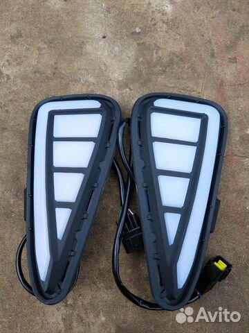 Дневные ходовые огни Toyota camry 55