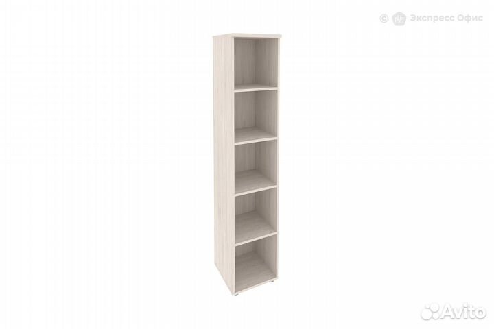 Шкаф для документов высокий узкий левый Onix O.SU-1.10R(L) black