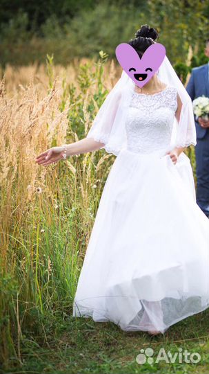 Свадебное платье 44-46