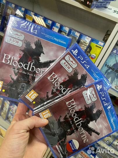 Bloodborne goty Edition ps4 новый в плёнке