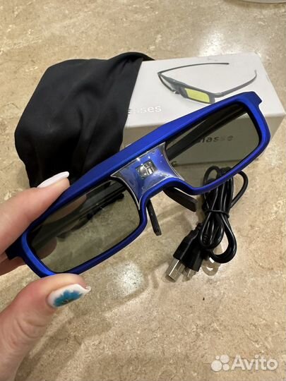 Очки 3D active shutter glasses для проектора
