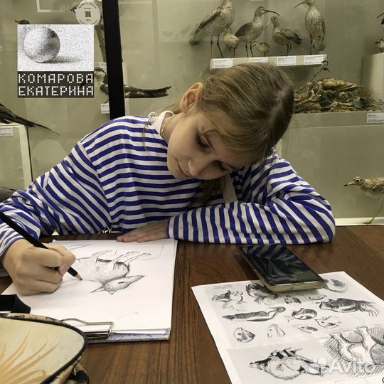 Рисование в музеях Москвы, Пленэр