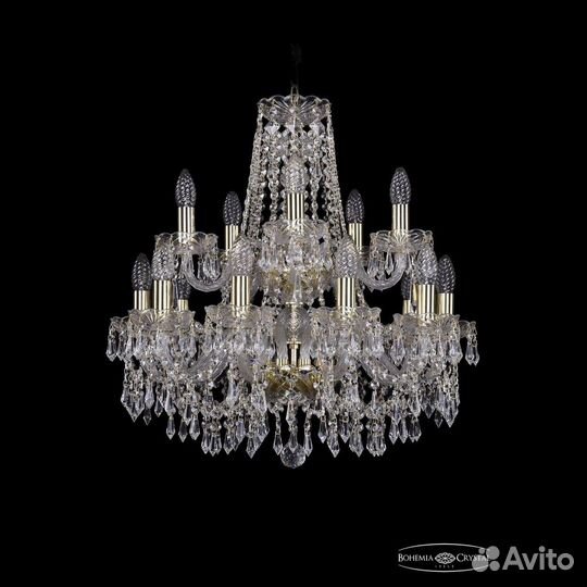 Bohemia Ivele Crystal 1403/10+5/195/2d G 1403 люст