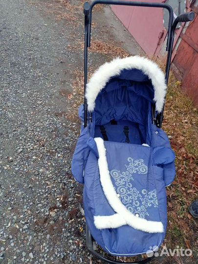 Детские санки с колесами