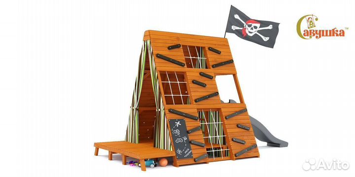 Игровая площадка для улицы Савушка База 3