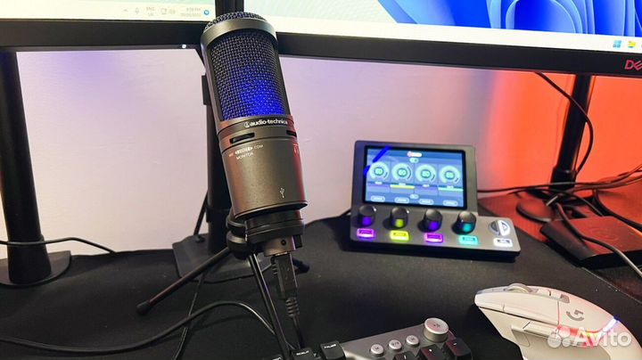 Новый Микрофон Audio-technica AT 2020usb+