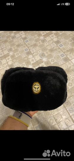 Мужская шапка военная