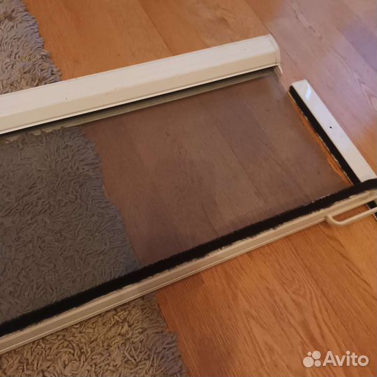 Москитная сетка на дверь, как рулонная штора