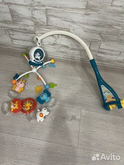 Мобиль на кроватку с подсветкой