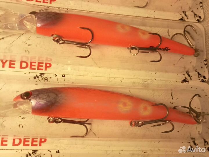 Воблер OL-148 Морковка Bandit Walleye Deep 120F