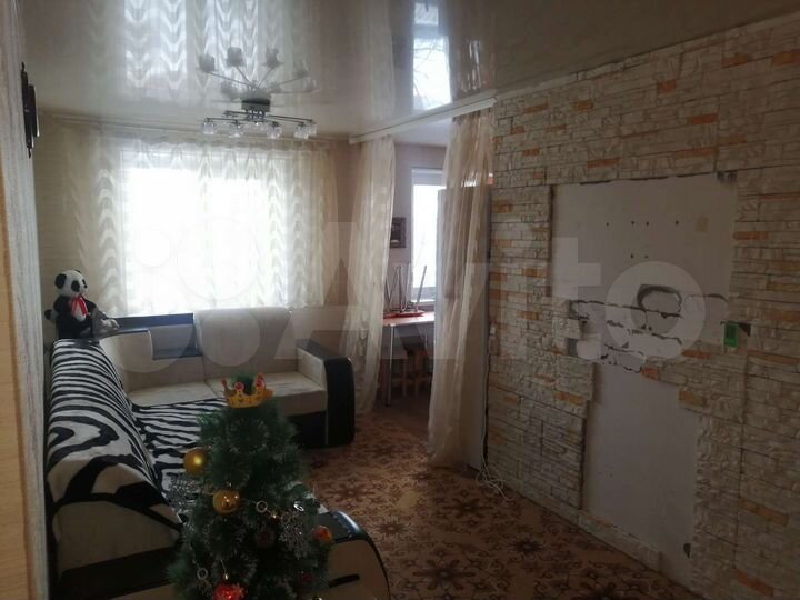 3-к. квартира, 57,3 м², 2/2 эт.