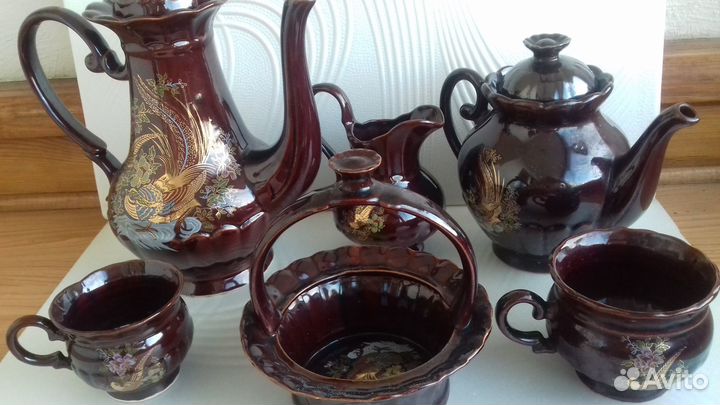 Чайно-кофейный сервиз в восточном стиле