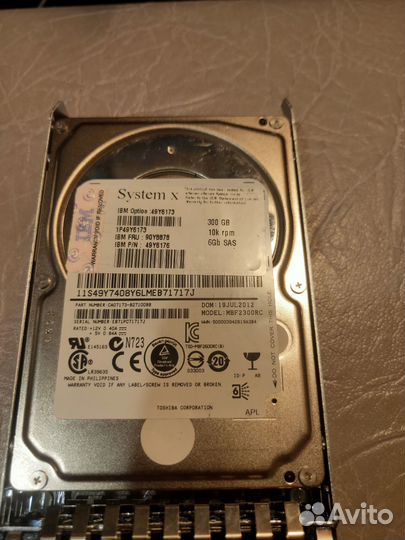 Серверный жесткий диск