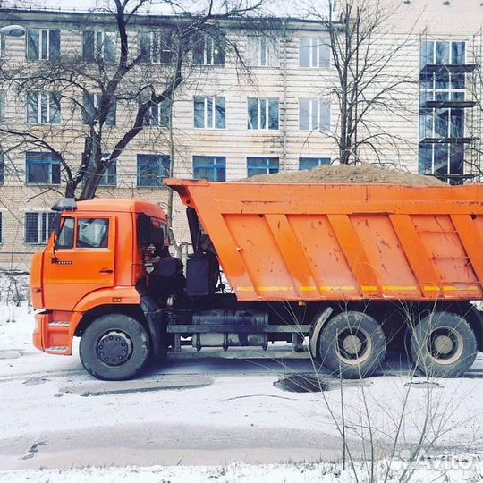 Песок, щебень с доставкой