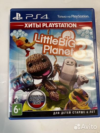 Диск для sony ps4 Little big planet 3