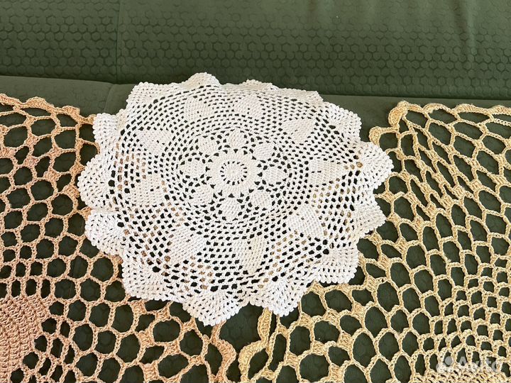 Вязанные салфетки