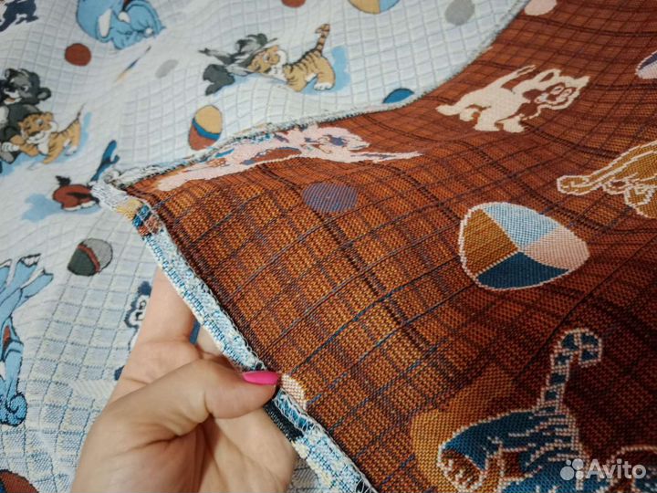 Покрывало на детскую кровать 130*103