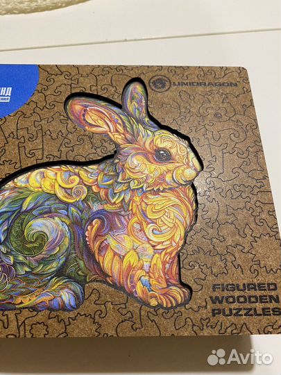 Деревянный пазл unidragon