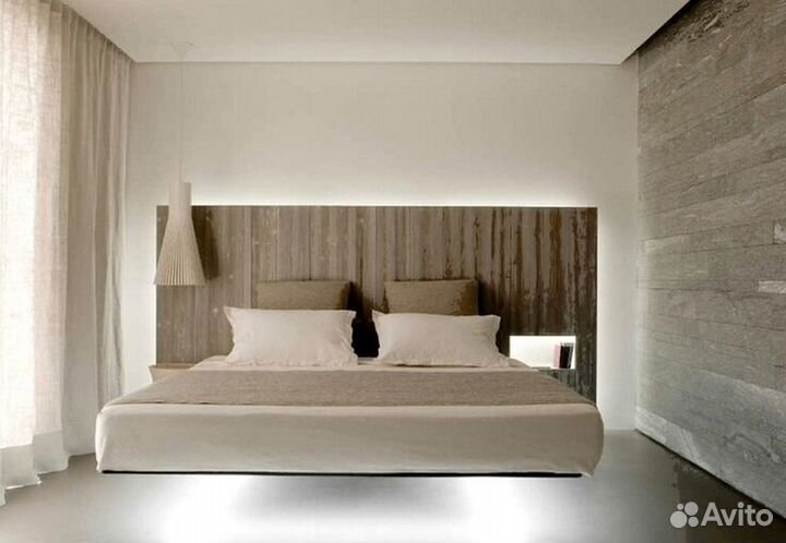 Кровать с парящим эффектом