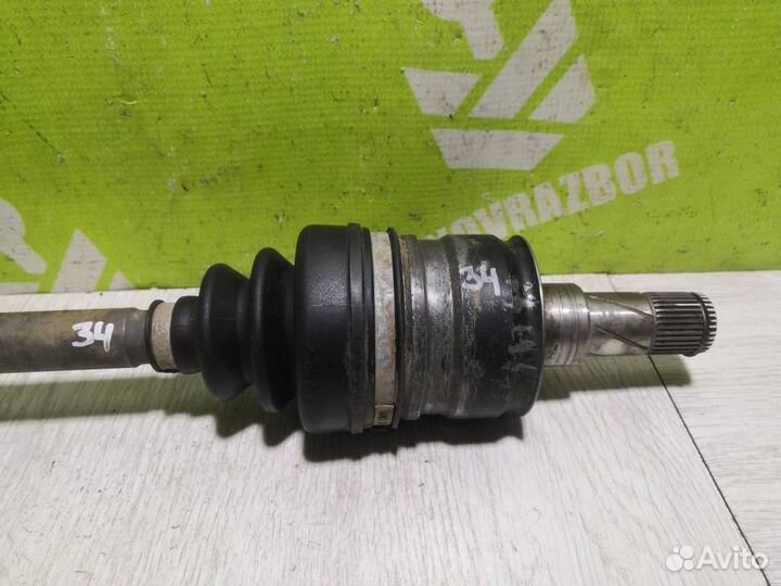 Полуось передняя левая Шевроле Ланос