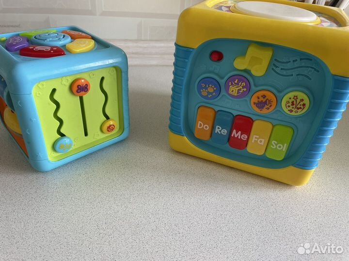 Развивающий кубик baby go