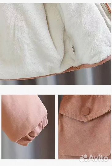 Пальто куртка теплая на девочку 92 98