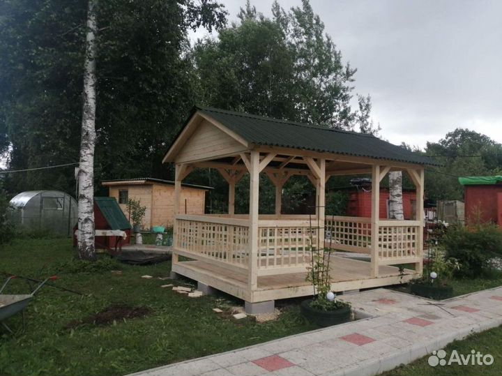 Летняя беседка