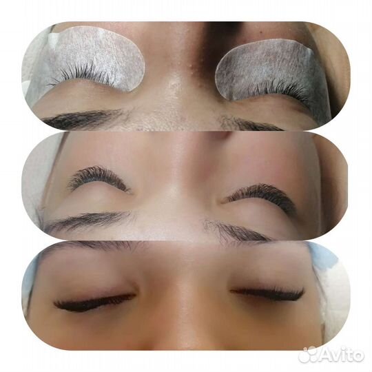 Наращивание ресниц на дому