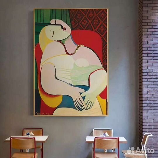 Картина маслом Девушка мечты Пикассо