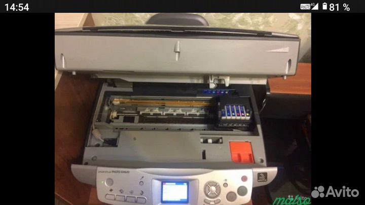 Мфу RX620 заправлен печать идеал