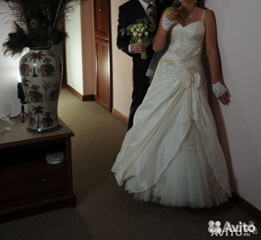 Свадебное платье 42-44р