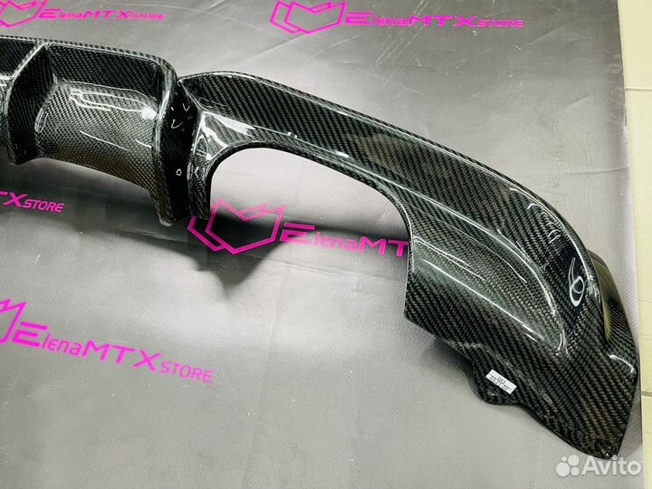 Диффузор BMW F30 M tech карбон