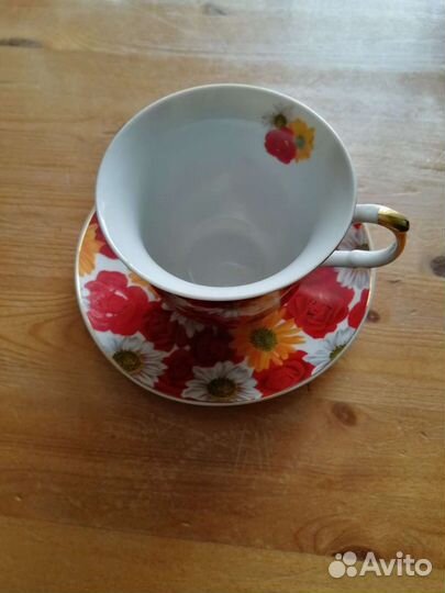 Чашка с блюдцем