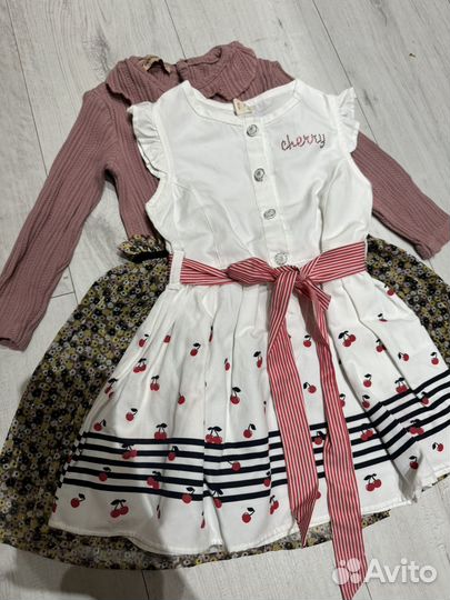 Платье для девочки рост 98