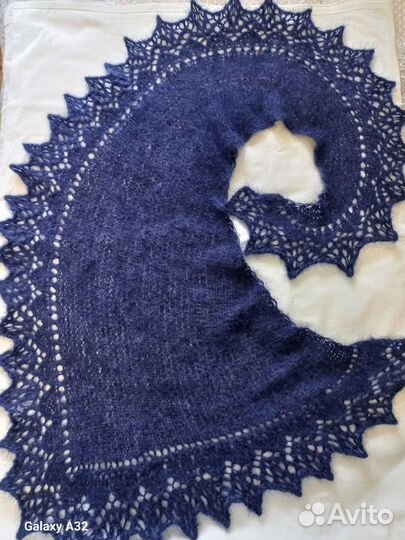 Вязаная шаль