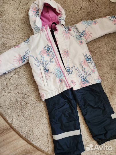Зимний костюм для девочки 98