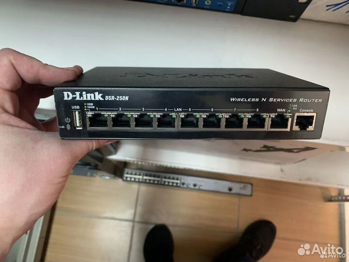 Роутер MikroTik routerboard 951-2n и D-Link DSR-25