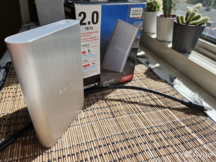 Внешний жесткий диск Sony 2 Тб