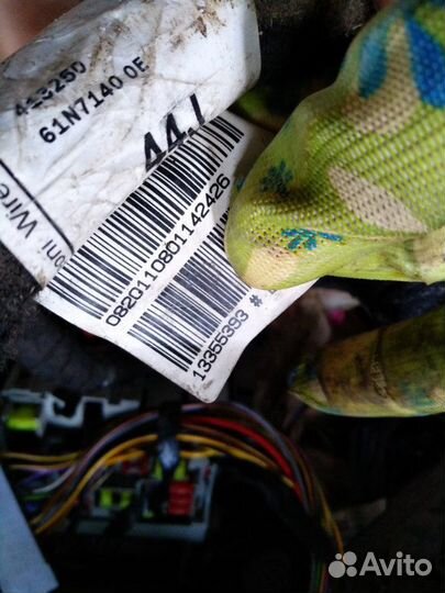 Жгут проводов приборного щитка Opel Astra J хэчбек