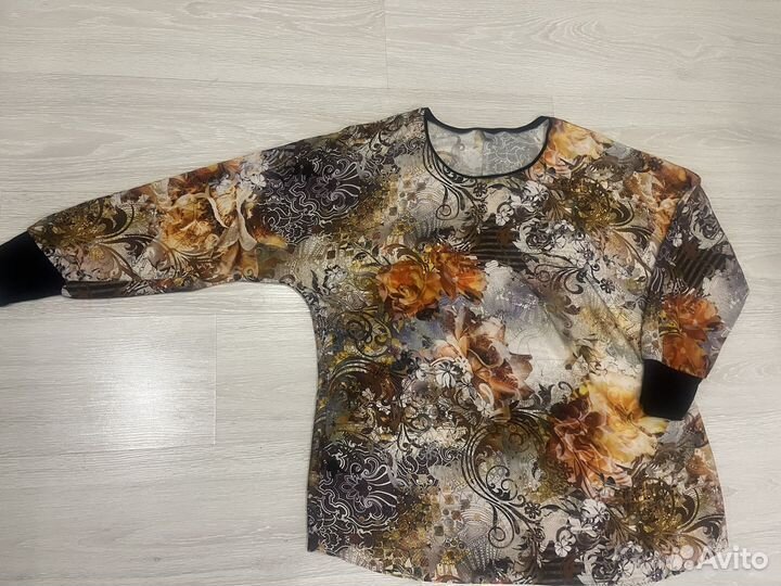 Блузка женская бу 54-56