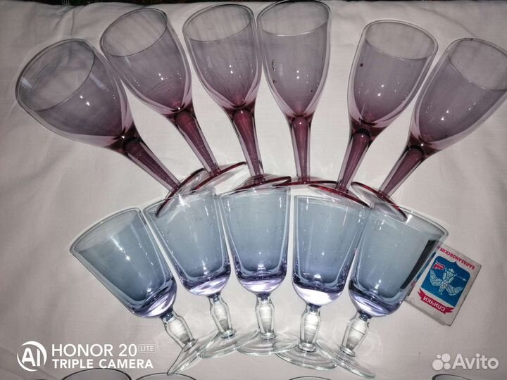 Фужеры, рюмочки, стопки СССР